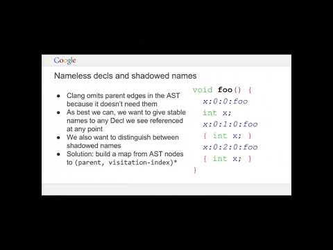 2014 LLVM Developers’ Meeting: “Indexing Large, Mixed-Language Codebases ”