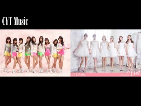 [Mashup] Girls' Generation x LABOUM - Kissing Your Winter Story