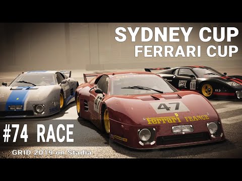 #74 GRID 2019 on Stadia - Sydney Cup - Race - Ferrari Cup