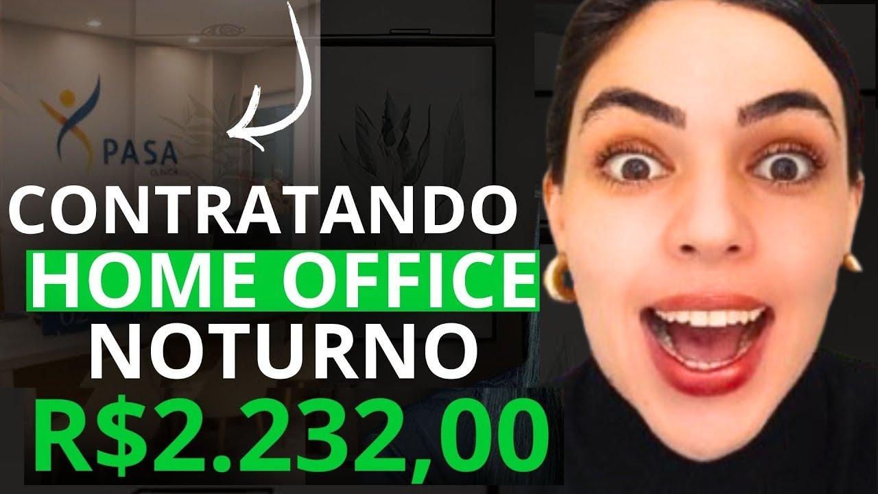 HOME OFFICE NOTURNO! Vagas Abertas + 2 MIL Cursos Online Grátis com Certificado