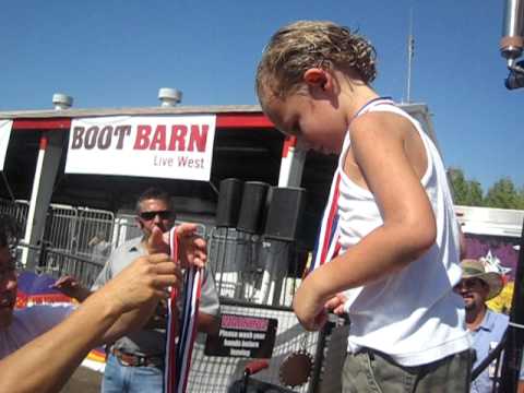 Jace Brody 3rd place award