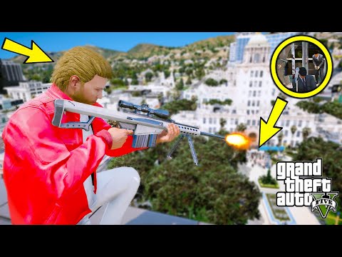 KURŞUN GEÇİRMEZ CAMLARLA KORUNAN BAŞKANA SUİKAST! - GTA 5