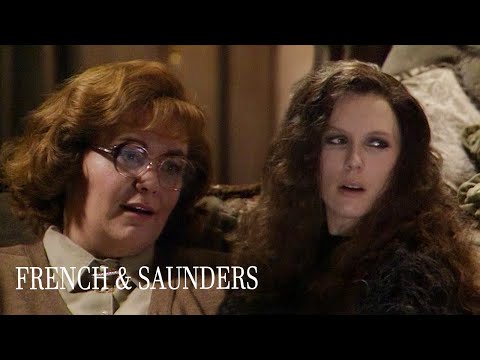 Christmas TV With Interrupting Mother | French & Saunders: Christmas Special '88 | BBC Comedy Greats
