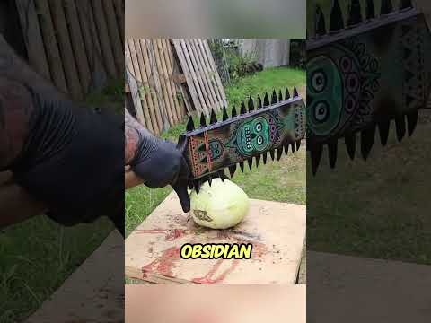 Macuahuitl Die tödliche Azteken Waffe!