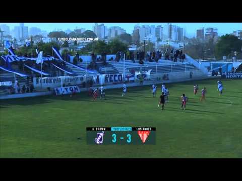 Todos los goles. Fecha 21. B Nacional 2015. FPT