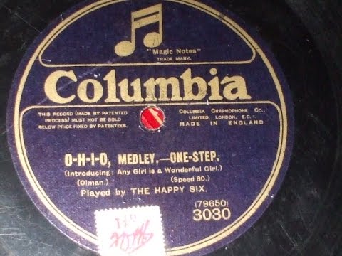 "O-H-I-O Medley One Step" Played by the Happy Six  Col 3030