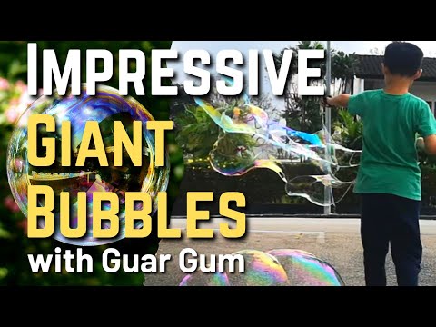 Make the Best DIY Homemade Bubble Recipe with Guar Gum: Step-by-step Guide