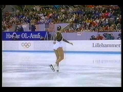 , title : 'Nancy Kerrigan (USA) - 1994 Lillehammer, Figure Skating, Ladies’ Technical Program'