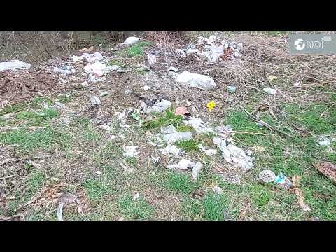 Gunoiște neautorizată în Pănășești, Strășeni