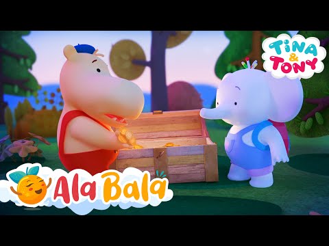 Desene animate cu Tina Tony - Comoara +alte aventuri pentru copii | AlaBala