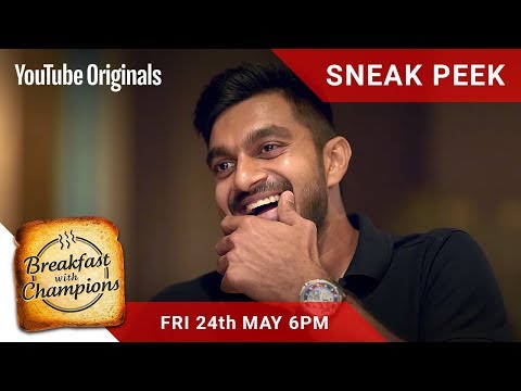 #Breakfastwithchampions Episode 5 Sneak Peek | Vijay Shankar