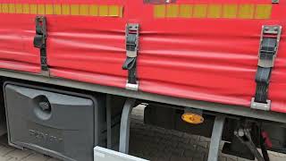 Брезентов камион Mercedes-Benz ACTROS 2545 L NR + ремарке със завеси | Изображение 4 - Autoline
