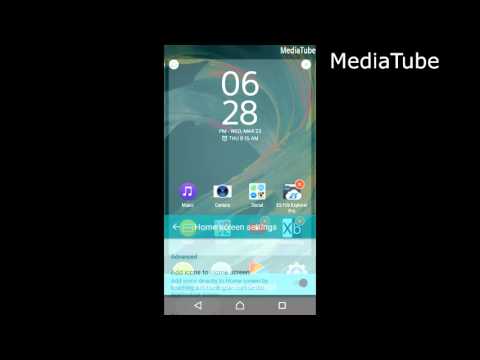 Sony Xperia New Home Laungher With Double Tap To Sleep For other Xperia Devices