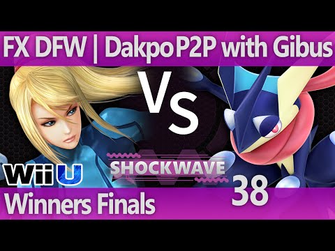SW38 - FX DFW | Dakpo (ZSS) vs P2P with Gibus (Greninja) - Winners Finals