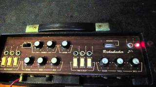 Video thumbnail for 1968 Rickenbacker Transonic TS-100 amplifier   2 x 12 combo by Tom H