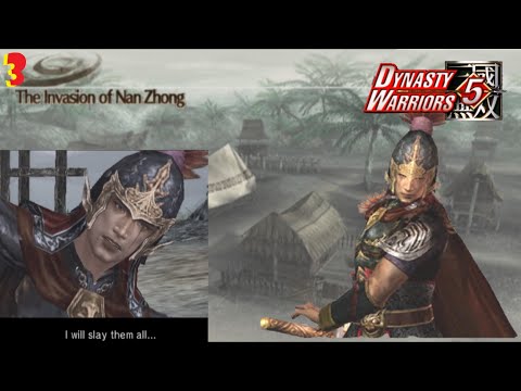 Zhou Tai's Story #3 , The Invasion of Nan Zhong , Dynasty Warriors 5 Walkthrough