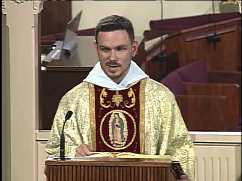 Today's Homily - 2013-04-08 - Annunciation of the Lord - Fr. Patrick Mary MFVA