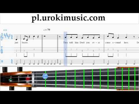 Nauka Gry Na Skrzypcach Michael Jackson - Beat It Nuty Poradnik Część 2 um-i463