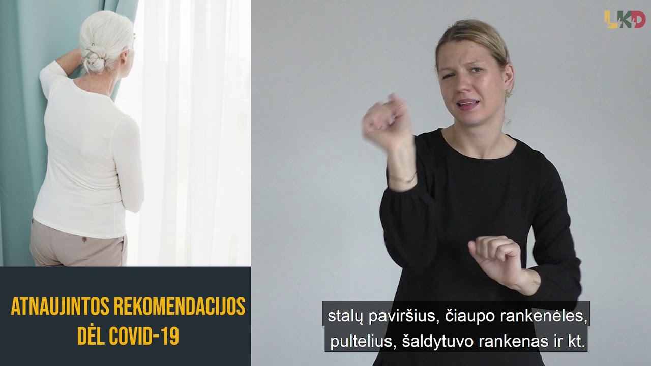 Atnaujintos bendros rekomendacijos pažeidžiamiausiai gyventojų grupei