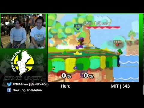 Game Over 11 - MIT | 343 vs Hero - WR1 SSBM