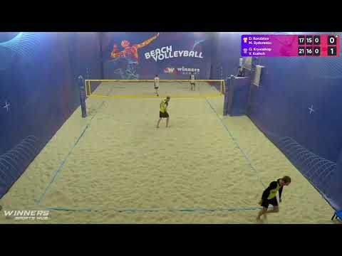 18:05 D. Korobkov / M. Sydorenko - O. Kryvoshap / V. Kushch 29.03.2023 | Winners Beach Volleyball