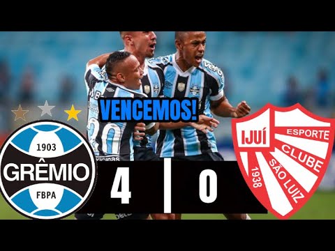 GRÊMIO 4 X 0 SÃO LUIZ/MELHORES MOMENTOS