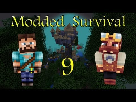 Minecraft: Modded Survival Ep.9 - Speed!