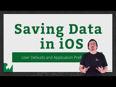 User Defaults and Application Preferences -  Saving Data in iOS - raywenderlich.com