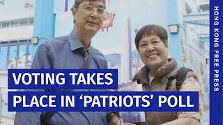 Hongkongers head to the "patriots-only" polls