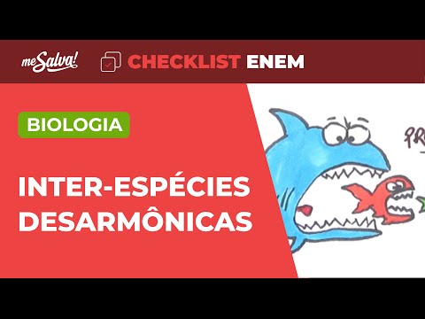 Relações Inter-Específicas Desarmônicas - Biologia | Checklist ENEM | Me Salva!
