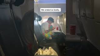 I bumped into my ex boyfriend on the aeroplane..😩😭