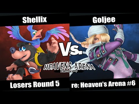 re: Heaven's Arena #6 Losers Round 5 - Shellix (Banjo & Kazooie) vs Goljee (Sheik)