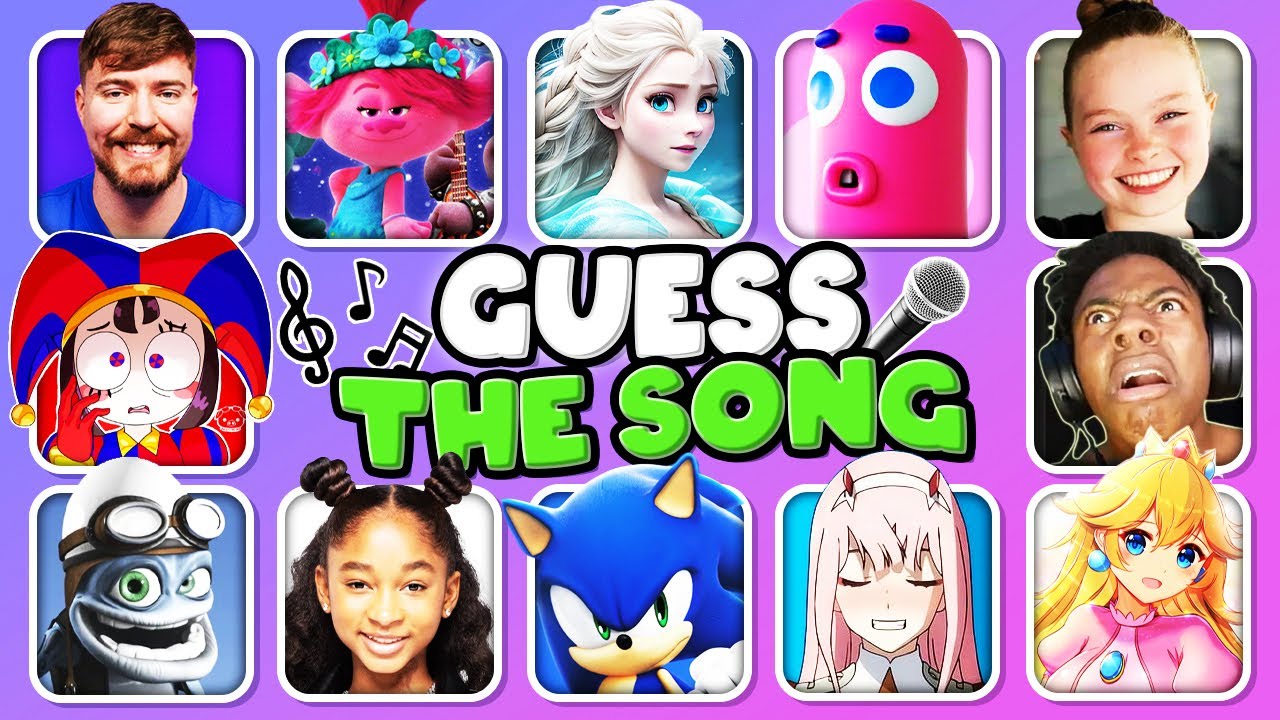 Guess The Meme & Who Is Singing 🔥🎤🎶  Salish Matter, Lay Lay, Pomni, Wednesday, MrBeast, King Ferran