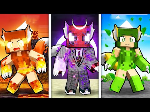 EFSANEVİ KURT BİRLİĞİNİN YENİ ÜYESİ🦸‍♂️🤖- KURT ADAM OKULU- Minecraft