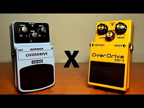 Behringer OD400 X Boss OD 3