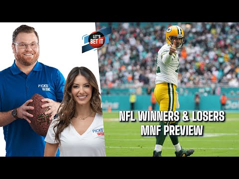 Let's Bet it: Dec 26th - NFL Winners and Losers, MNF Preview, 5 Burning NFL Questions!