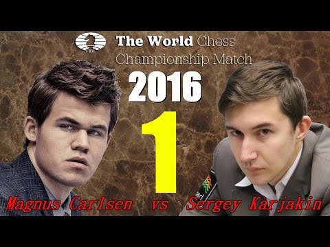 Partite Commentate di Scacchi 231 - Carlsen vs Karjakin (1) TRUMPowsky?!? - 2016 [A45]