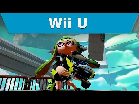 Wii U - Splatoon Single Player Trailer - 60 FPS