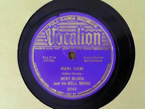 Vieni, Vieni - Bert Block and His Bell Music