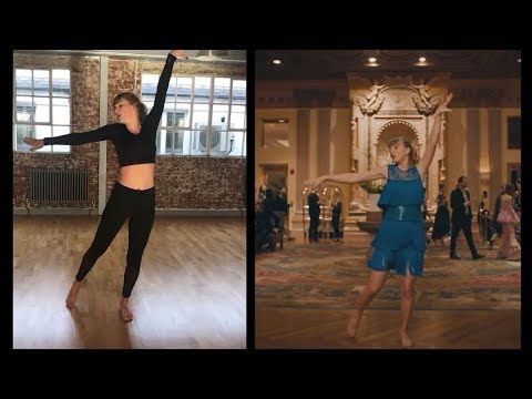 Taylor Swift - Delicate Music Video Dance Rehearsal - Part 1