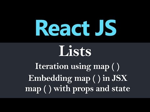 Lists in React JS Hindi