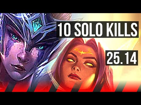 QUINN vs IRELIA (TOP) | 10 solo kills, 46k DMG, Dominating | BR Challenger | 25.14