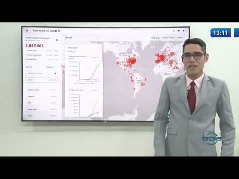 Rastreador do COVID-19 ateÌ 13h11m (08 05 20)