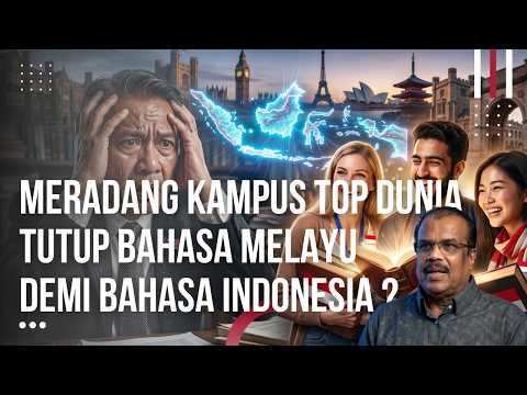 Prof Malaysia Meradang! Univ Dunia Tutup Kelas Bahasa Melayu Tapi Buka Kelas Bahasa Indonesia