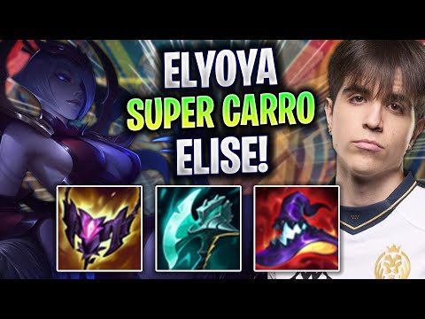 ELYOYA SACA EL SUPER CARRO CON ELISE! - MAD Elyoya Juega Elise Jungla vs Shaco! | Season 2023