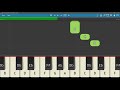 026-Red River Valley piano roll