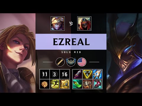 Ezreal Mid vs Zed - NA Challenger Patch 25.10
