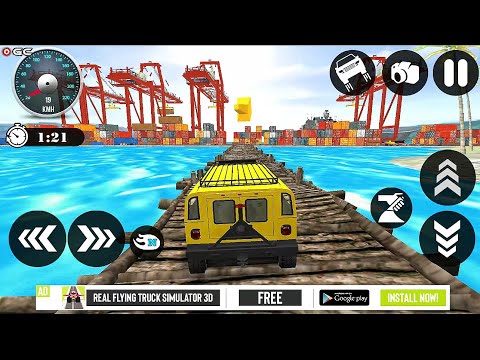 4x4 Offroad SUV Monster Truck Simulator / BİG HUMMER DRİVER / Android GamePlay #2