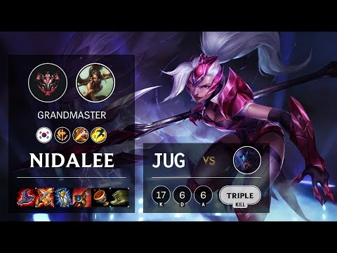 Nidalee Jungle vs Rek'Sai - KR Grandmaster Patch 10.3