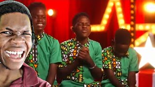 these ghetto kids break the golden buzzer 😲